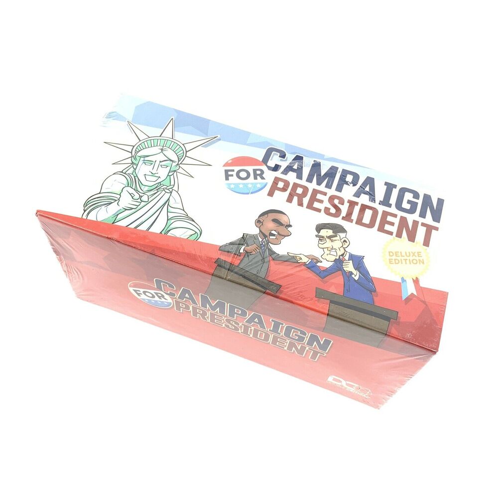 New Campaign for President Card Game 3-6 Players 8+ Yrs 45 Mins Play Time